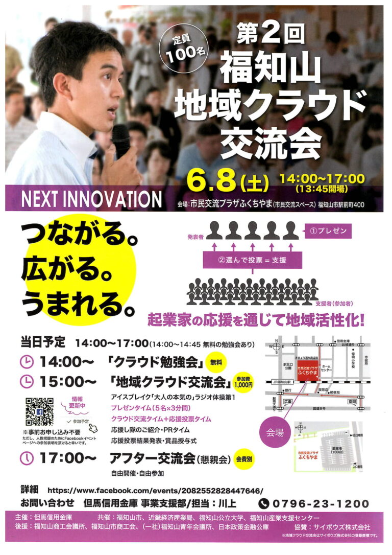 第2回福知山地域クラウド交流会開催‼